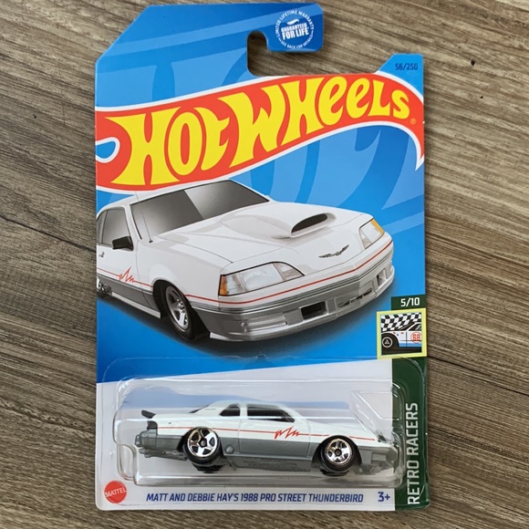 Hot Wheels Matt Debbie Hay's 1988 Pro Street Ford Thunderbird Hotwheels New 2023 - Picture 4 of 4